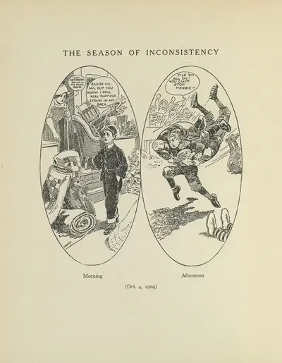 The Season Of Inconsistency by Luther Daniels Bradley, 1909 — digital art print download