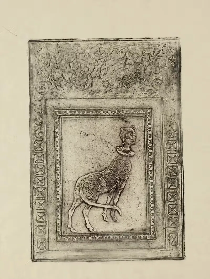 A la Persane (Femme chatte) — Pierre Roche