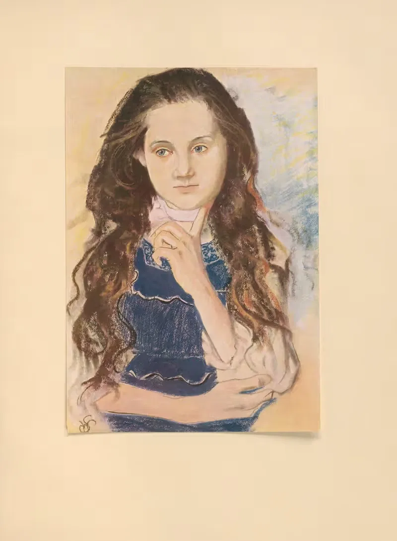 Studjum Dziewczynki by Stanisław Wyspiański, 1895 — digital art print download