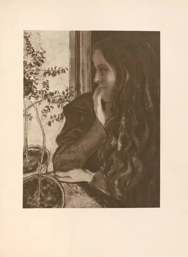 Девочка с миртом by Станислав Выспяньский, 1895 — digital art print download