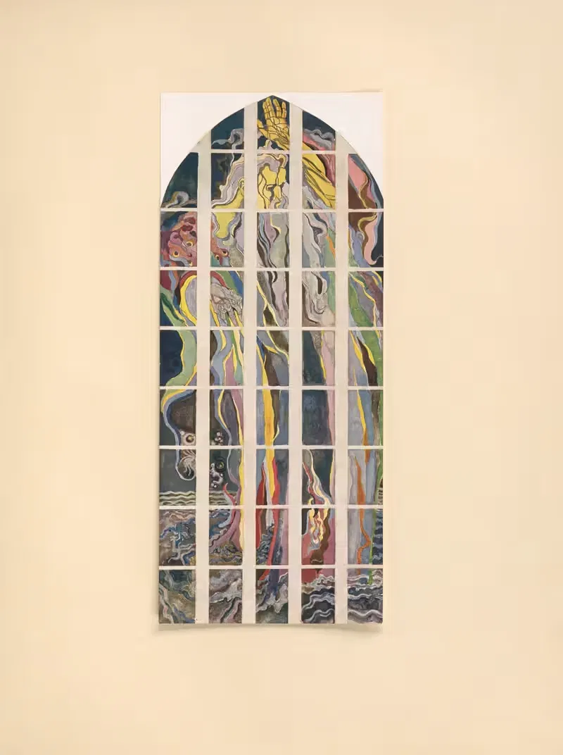Стан сие!' (Бог Отец) by Станислав Выспяньский, 1897-1902 — digital art print download