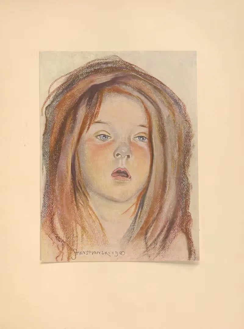 Główka Helenki by Stanisław Wyspiański, 1900 — digital art print download