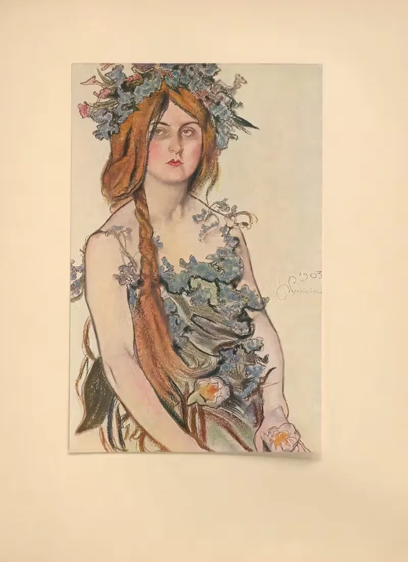 PN. Ordonówna jako 'Krasawica' — Stanisław Wyspiański
