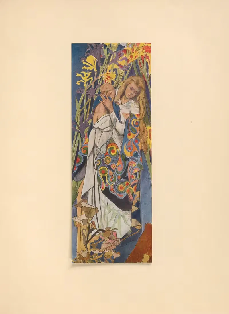 Caritas by Stanisław Wyspiański, 1904 — digital art print download