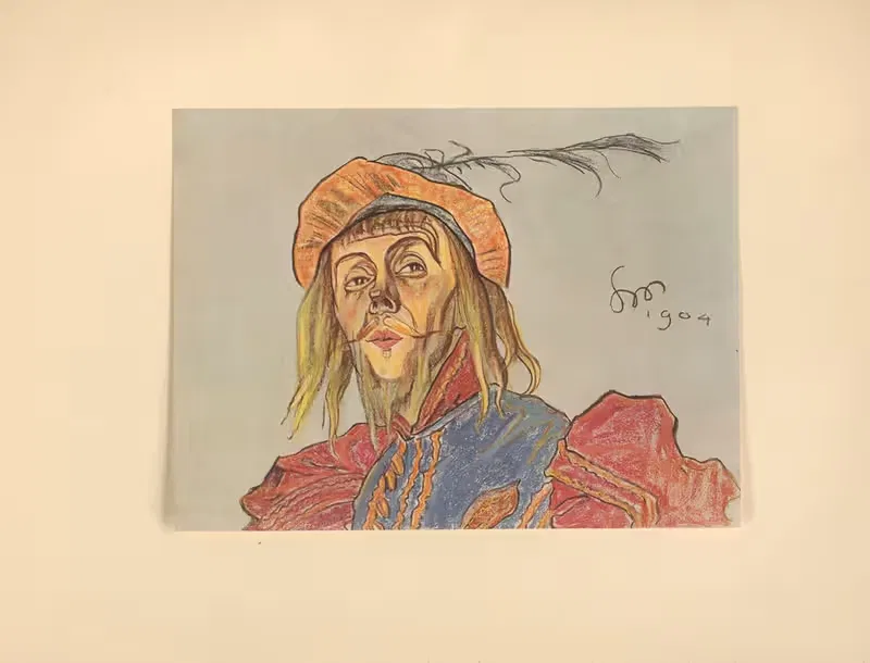 L. Solski jako 'Chudogeba' — Stanisław Wyspiański