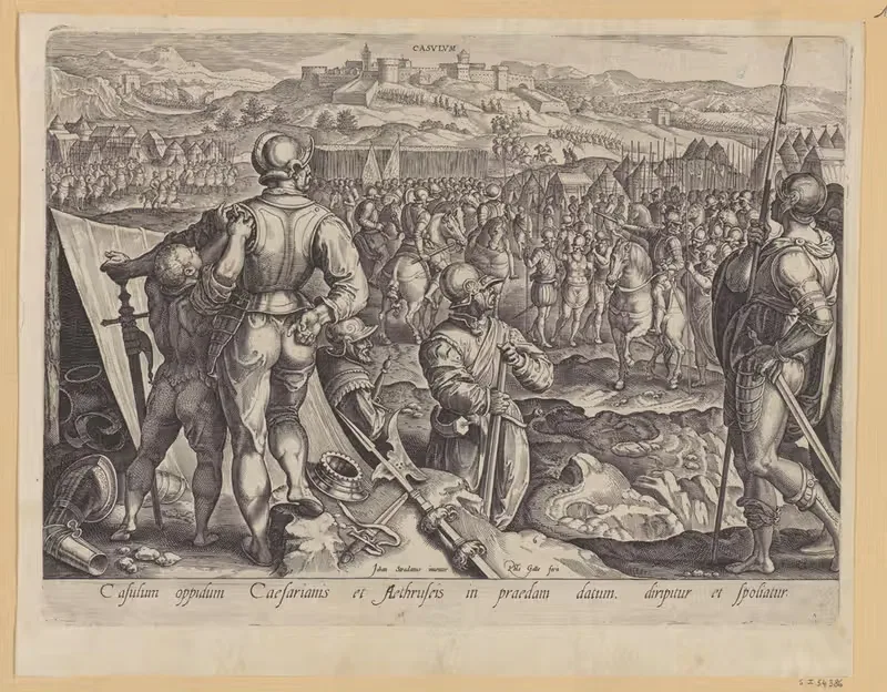 Захват Касулума by Страданус, 1582 — digital art print download