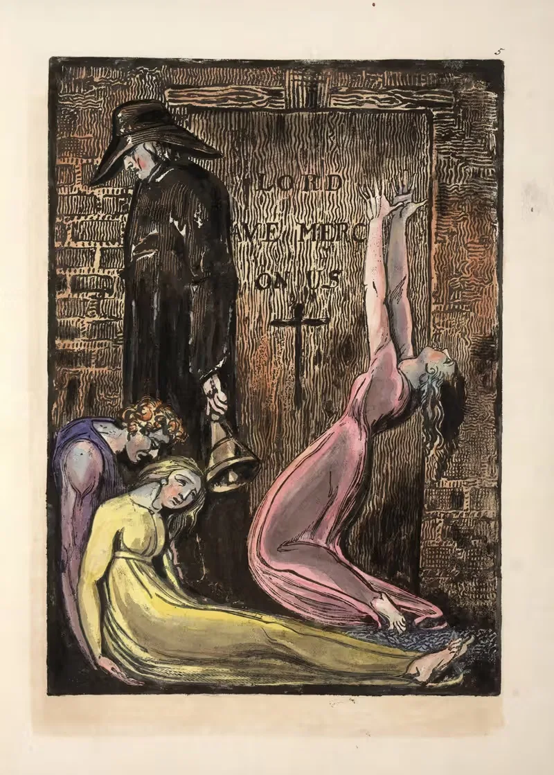 Господи, помилуй нас by Уильям Блейк, 1794 — digital art print download