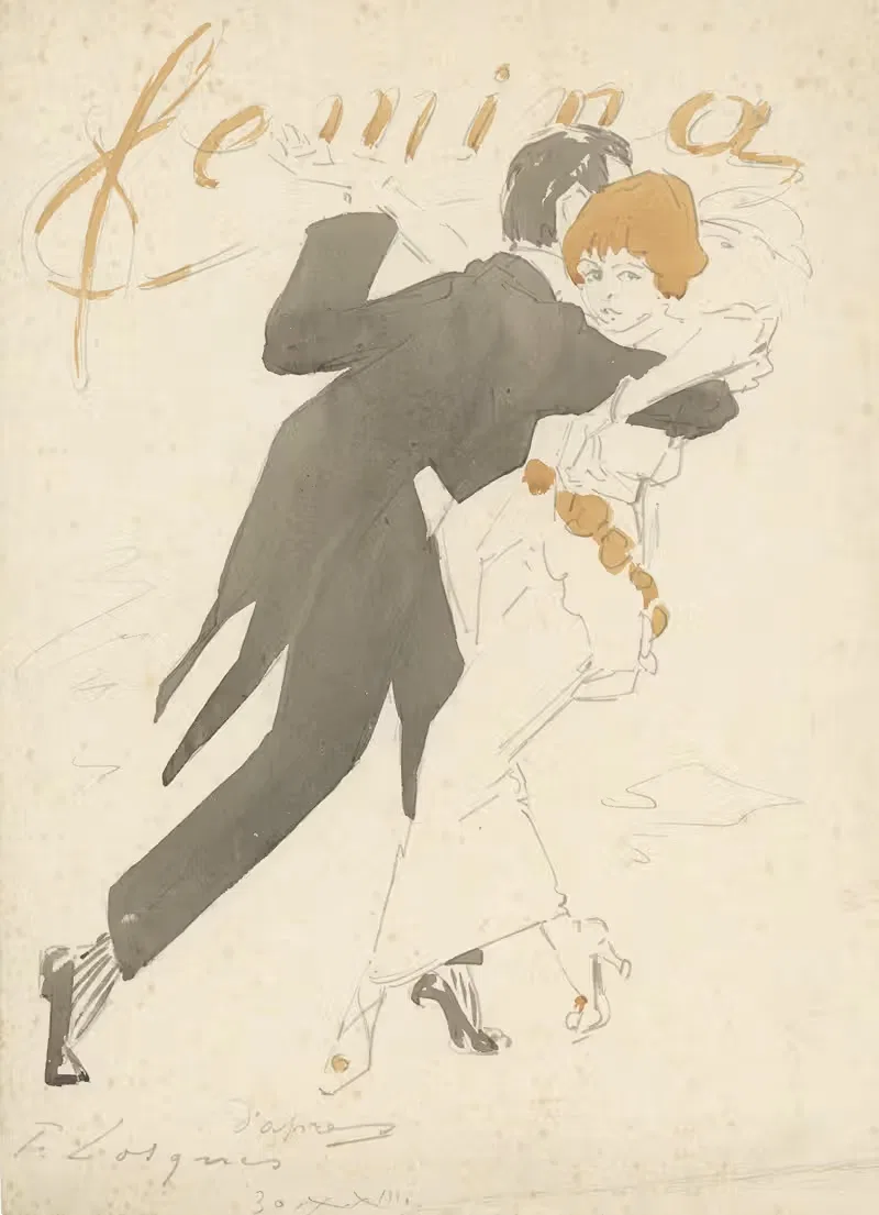 Женщина by Альфред Ост, 1914 — digital art print download