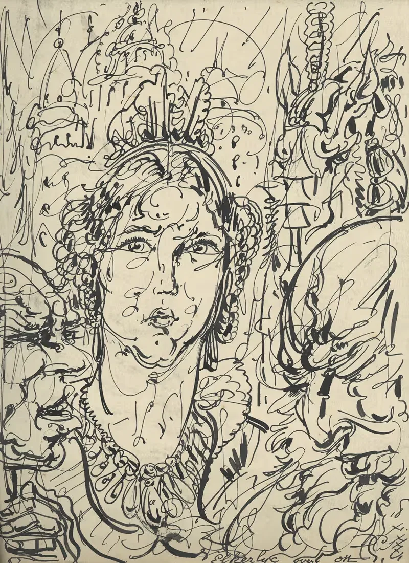Illustratie bij Elckerlyc nov 1936 — Alfred Ost