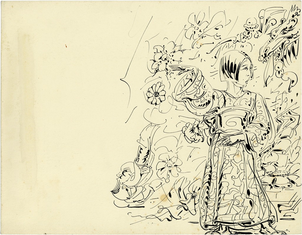 kostuum by Alfred Ost, 1935 — digital art print download