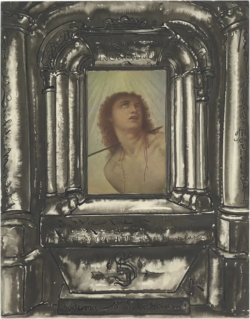 О солнечный луч Святой by Альфред Ост, 1933 — digital art print download