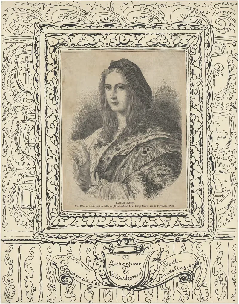 Рафаэль Санцио by Альфред Ост, 1933 — digital art print download