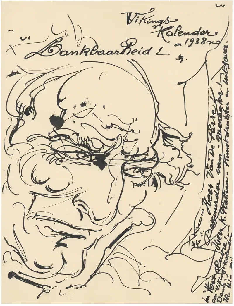 Викингский календарь – VI Благодарность. by Альфред Ост, 1938 — digital art print download