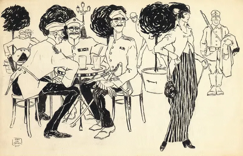 Onweerstaanbare by Constant van Offel, 1914 — digital art print download