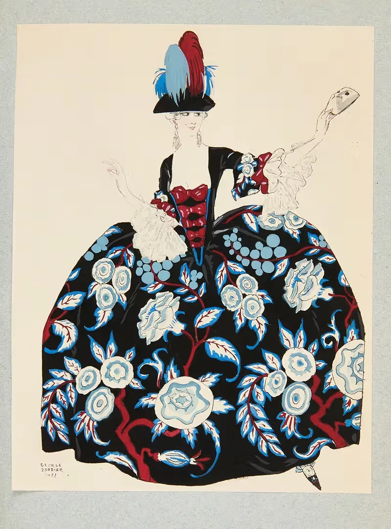 Костюмы для театра by Жорж Барбье, 1927 — digital art print download