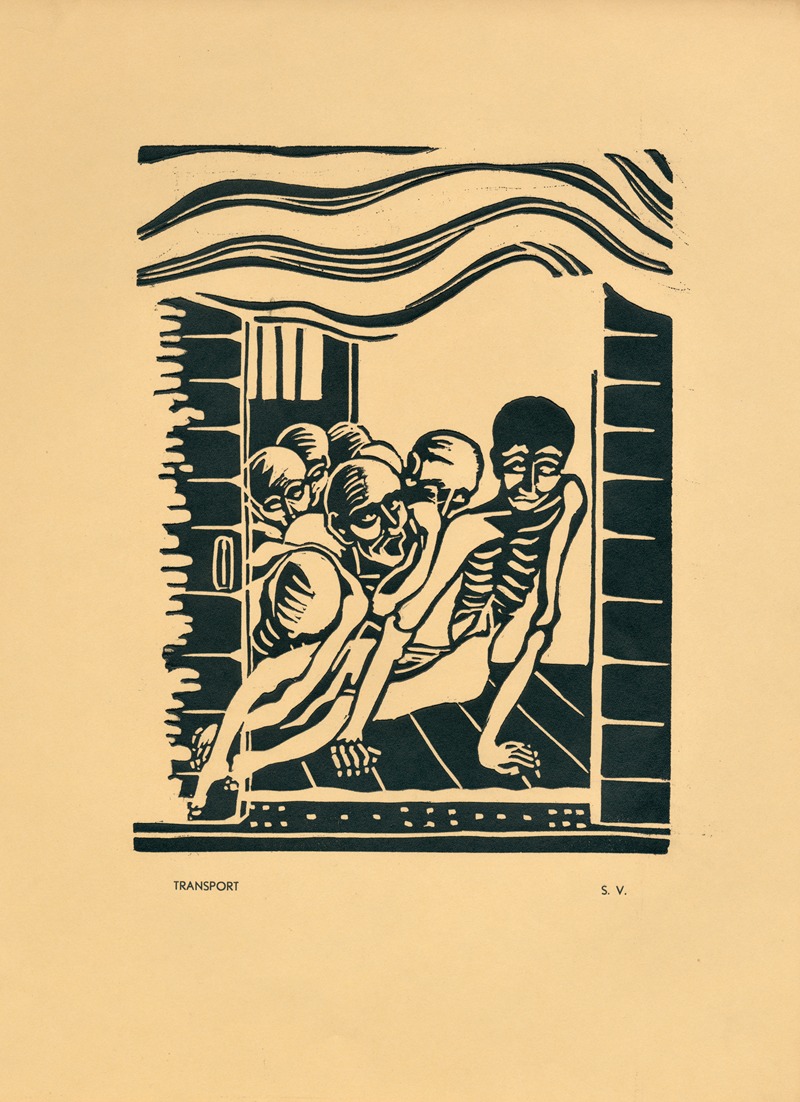 Транспорт by Жан Б. Ванстейворт, 1950 — digital art print download