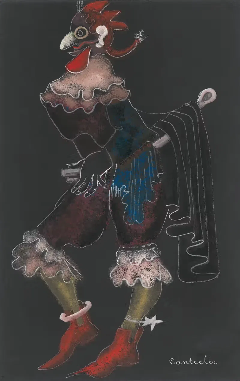 Кантеклер, петух by Лон Ландау, 1938 — digital art print download