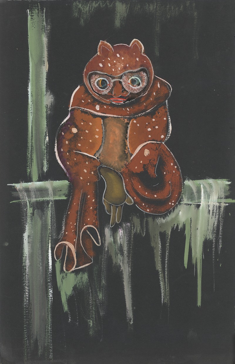 Сова by Лон Ландау, 1938 — digital art print download