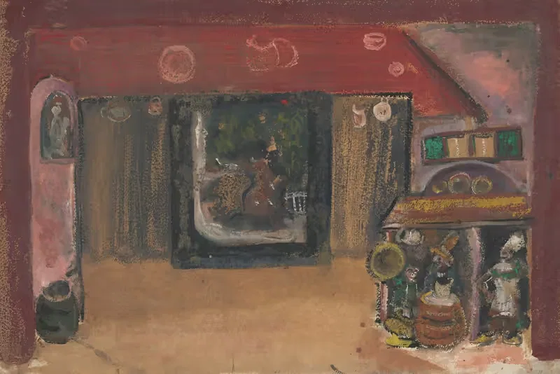 Декор, неизвестная пьеса by Лон Ландау, 1937 — digital art print download