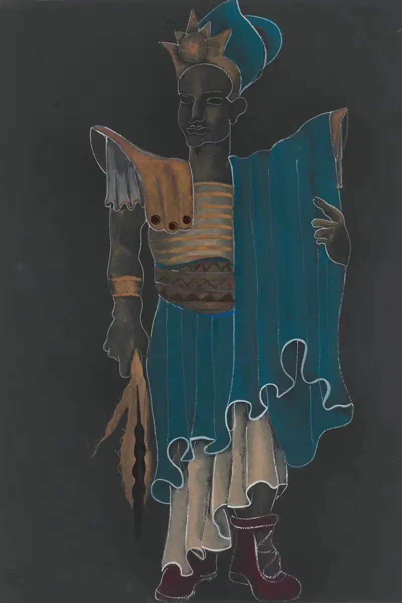 Персонаж by Лон Ландау, 1937 — digital art print download