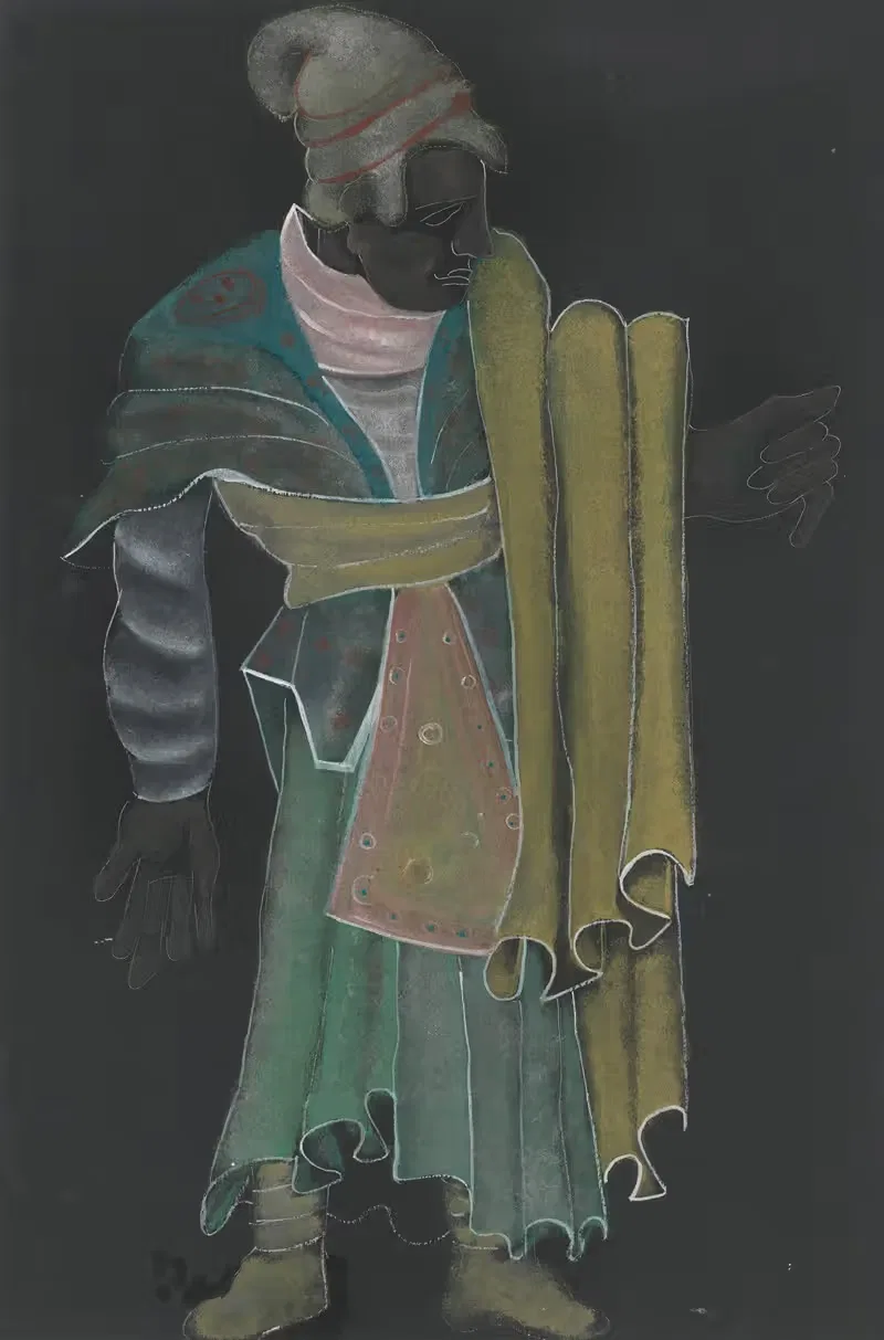 Personage by Lon Landau, 1937 — digital art print download