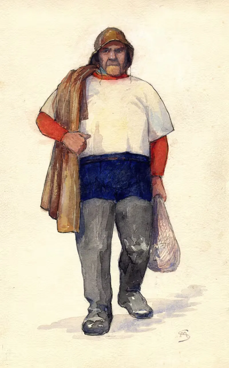 Visserstype van Blankenberge – Heyst — Maurice Seghers