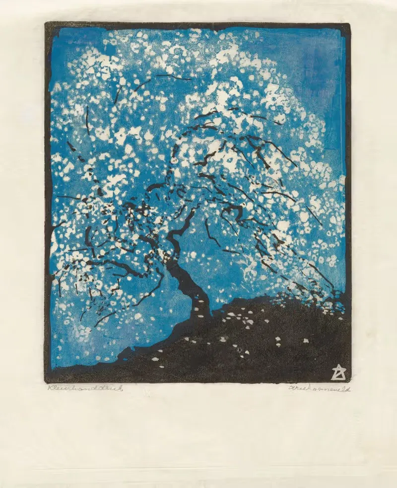 Blossoming Tree (Bloesemboom) by Arie Zonneveld — digital art print download