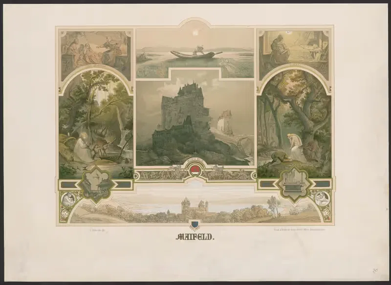 Maifeld und Burg Eltz — Caspar Scheuren