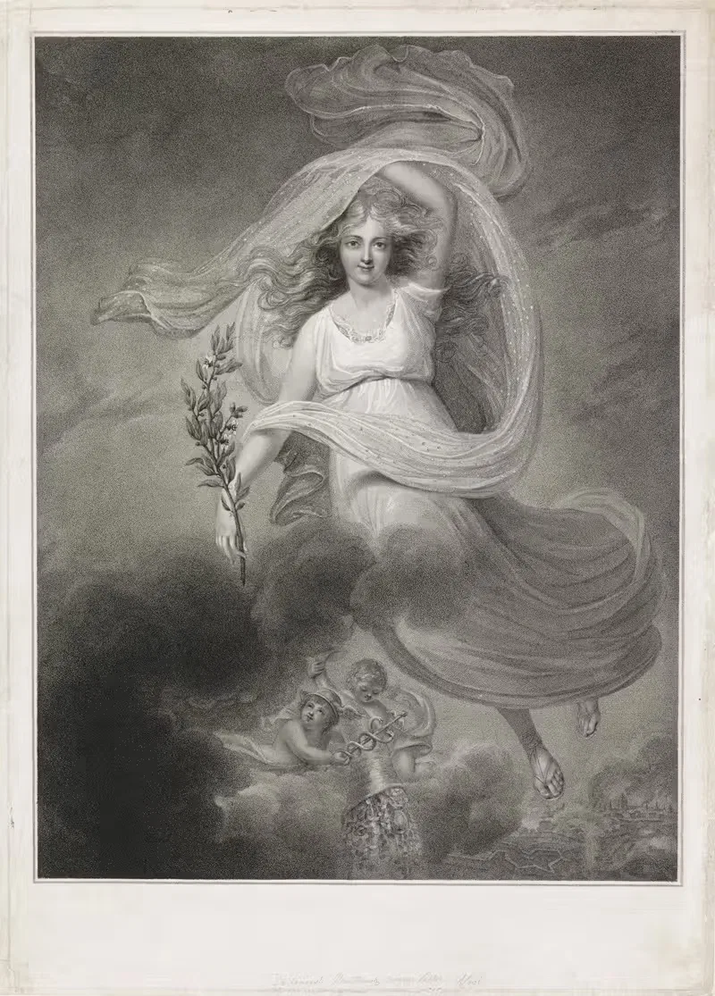 Аллегория на мир в Амьене by Кристиаан Йоси, 1802 — digital art print download