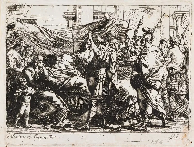 The Death of Germanicus — Gaetano Gandolfi