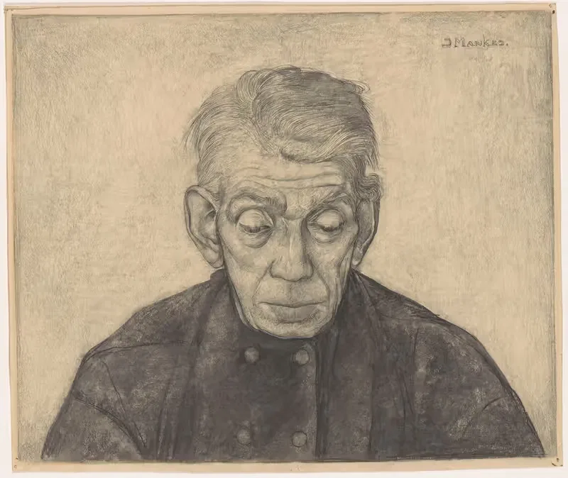 Доуэ, вид спереди by Ян Манкес, 1900-1920 — digital art print download