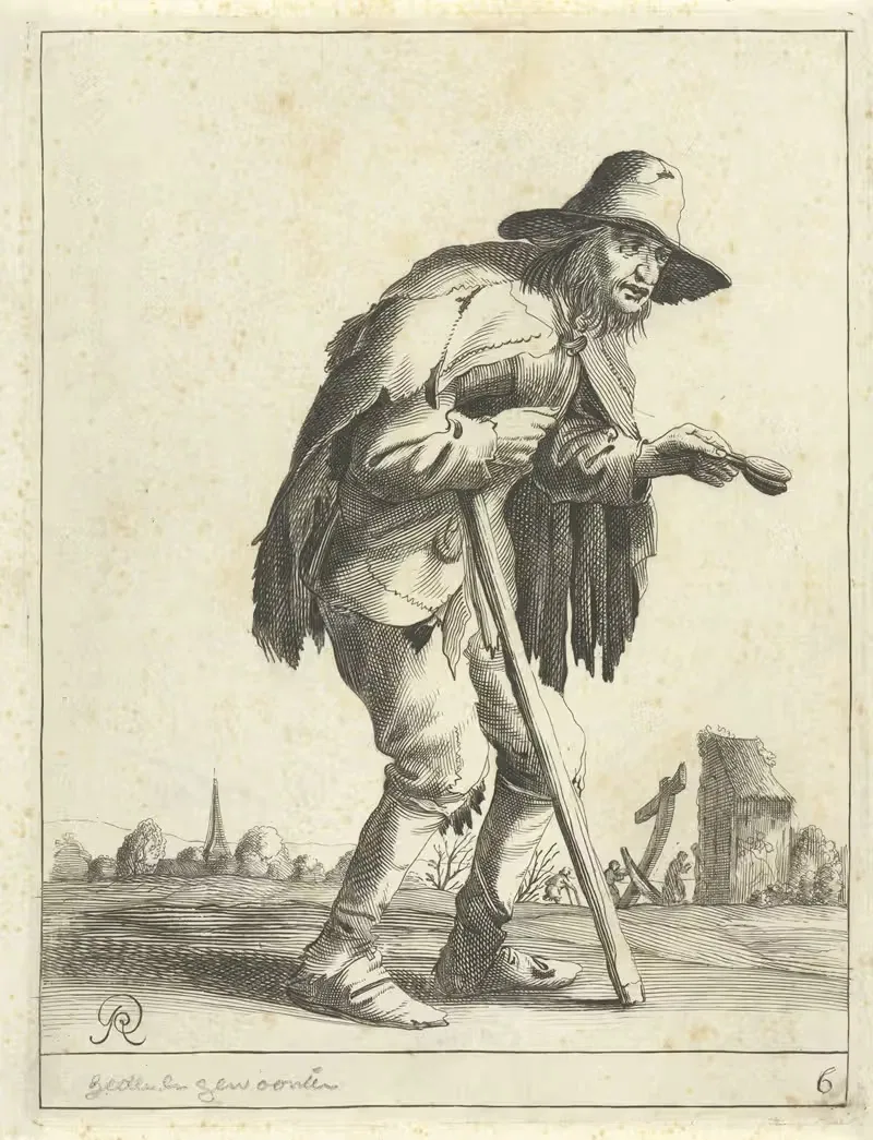 Мелацце бедняк by Питер Янсз. Кваст, 1638-1652 — digital art print download