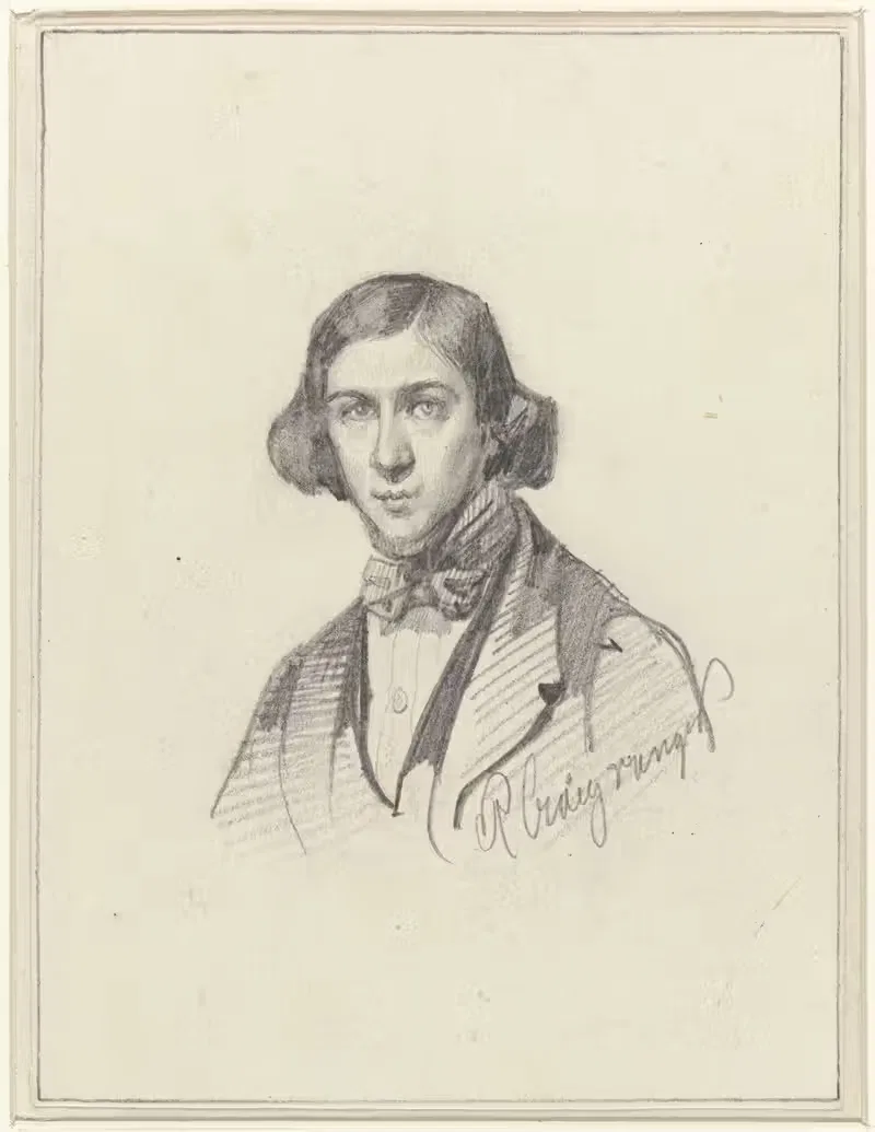 Portret van Pierre Louis Dubourq — Reinier Craeyvanger