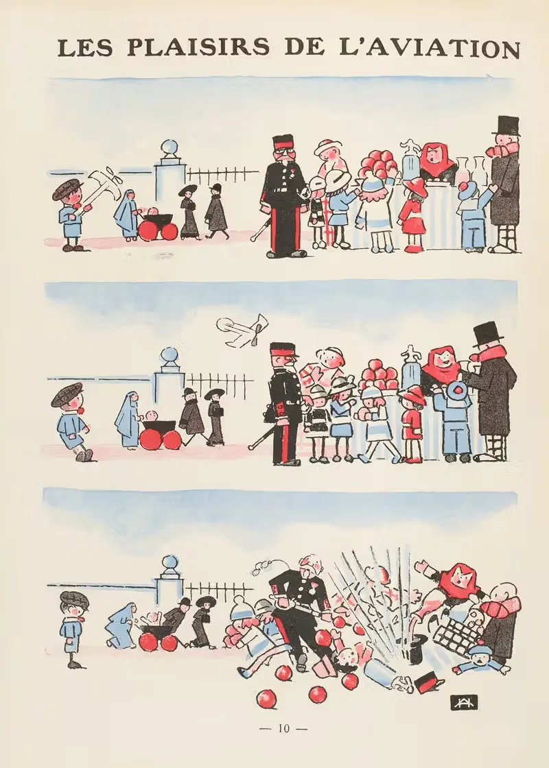 Удовольствия авиации by Андре Эле, 1924 — digital art print download