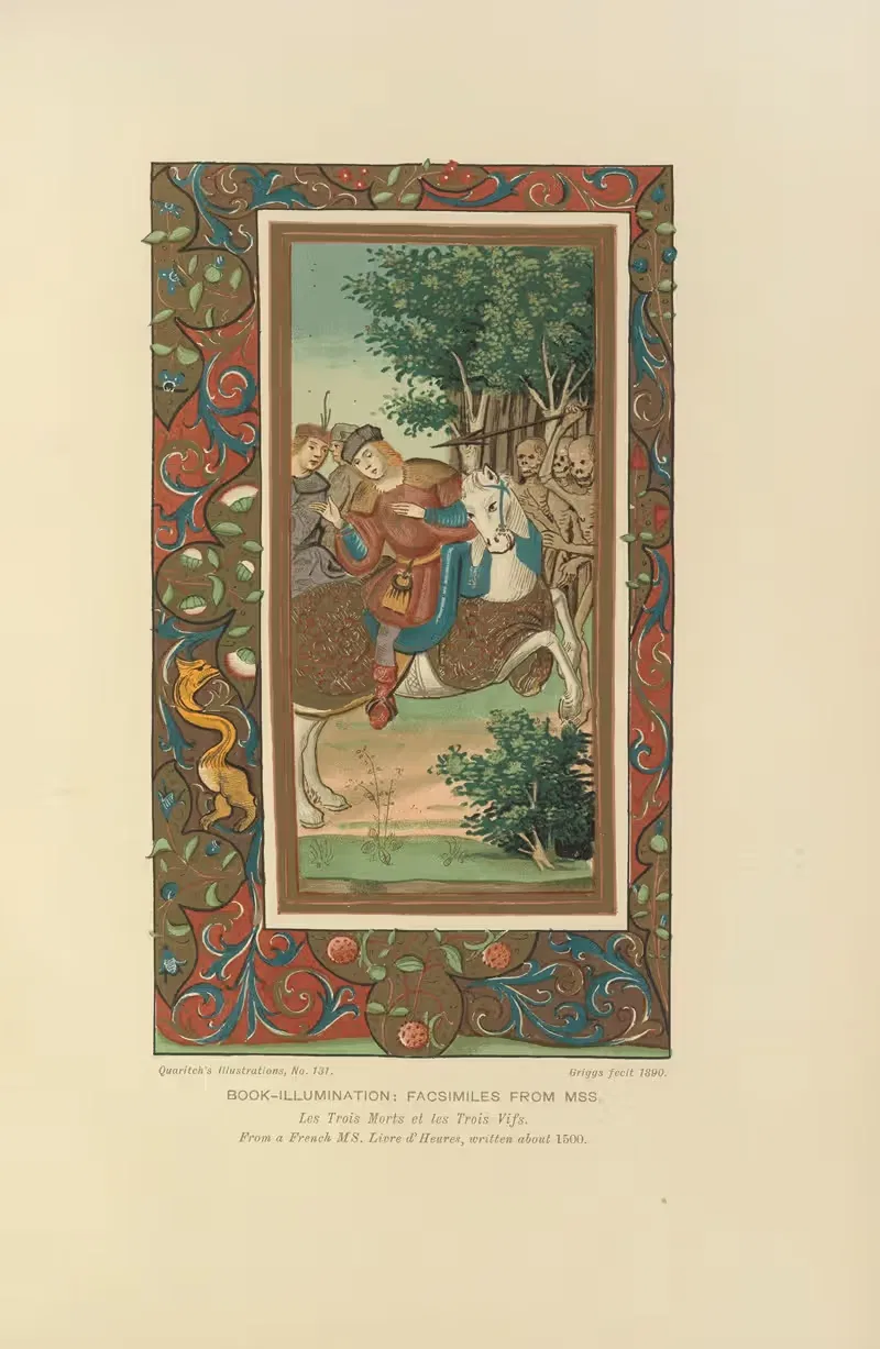 Les Trois Morts et les Trois Vifs — Bernard Quaritch