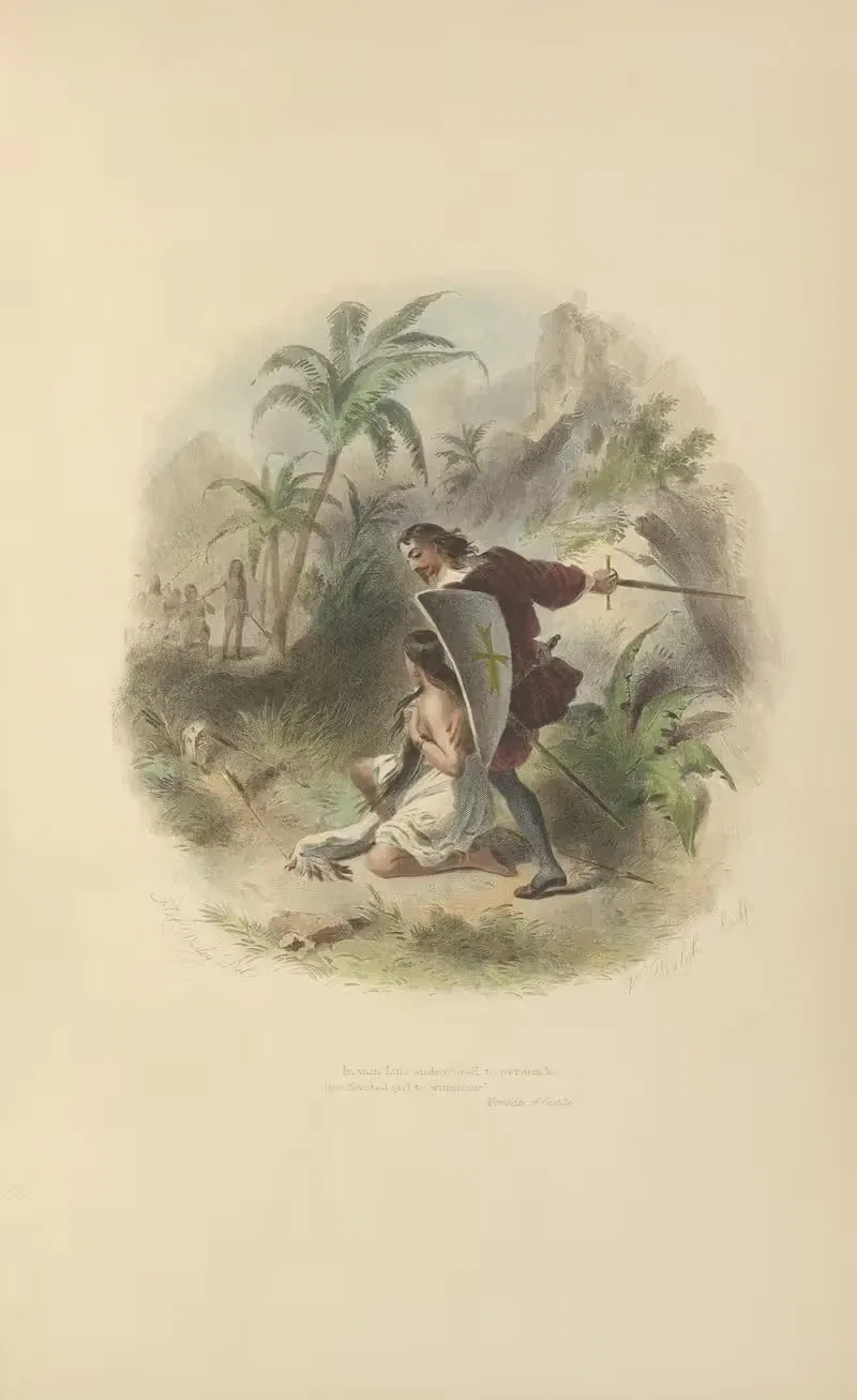 Mercedes of Castile — Felix Octavius Carr Darley