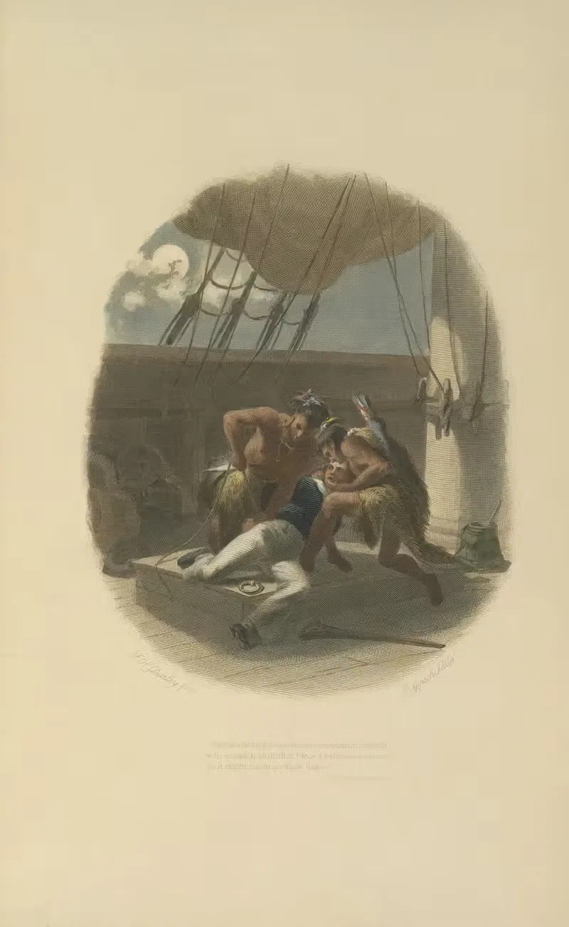 Afloat and Ashore by Felix Octavius Carr Darley — digital art print download