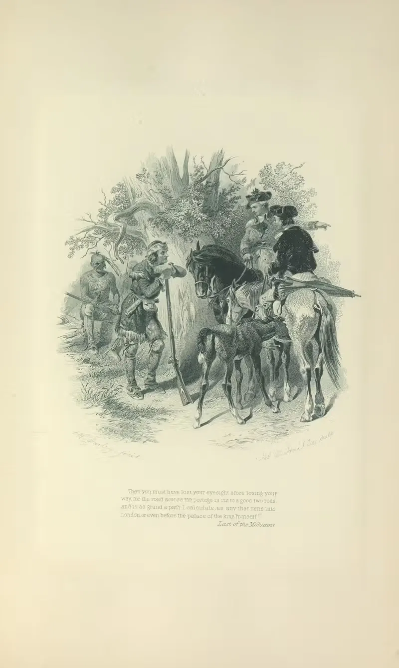 Last of the Mohicans — Felix Octavius Carr Darley
