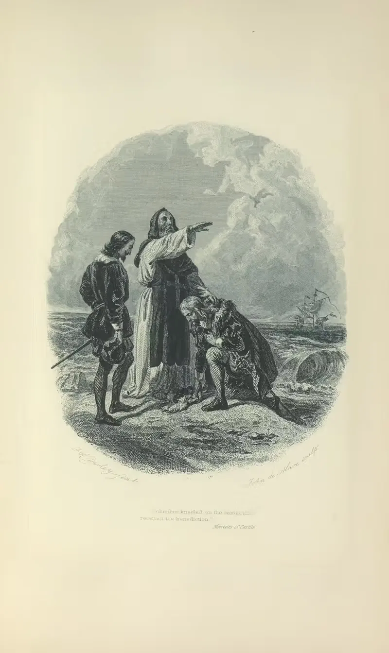 Mercedes of Castile — Felix Octavius Carr Darley