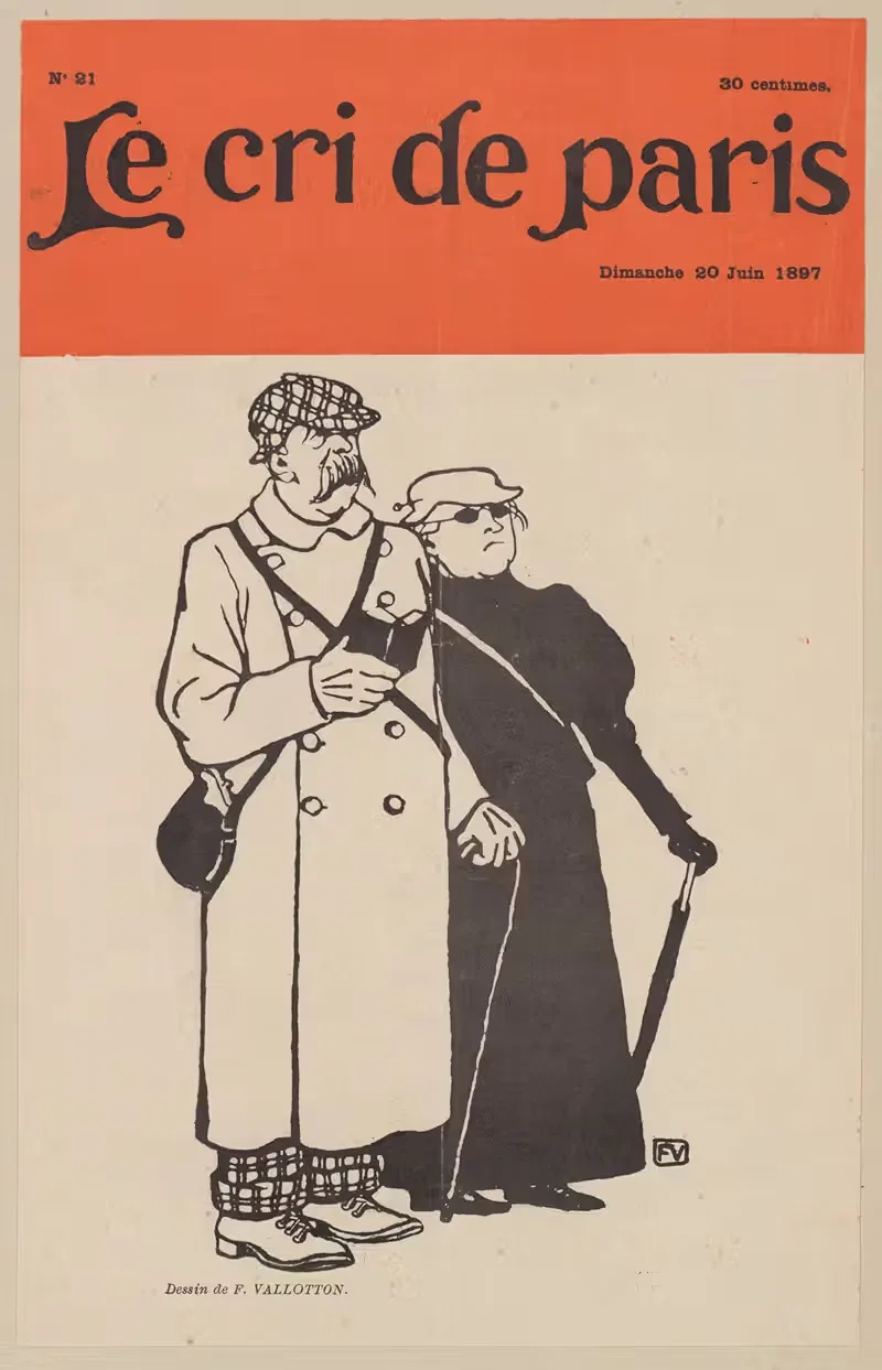 Le Cri de Paris – Dimanche 20 juin 1897 — Félix Vallotton