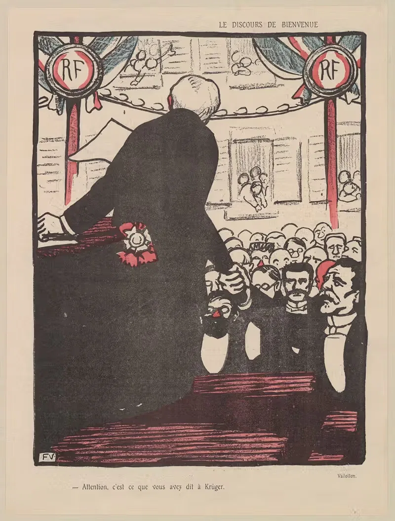 Речь приветствия by Феликс Валлотон, 1903 — digital art print download