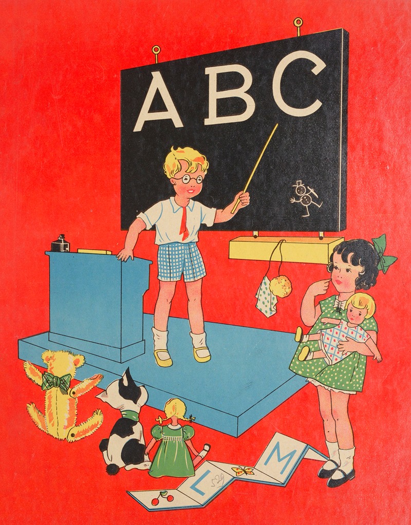 ABC – Обложка by Гастон Марошо, 1935-1936 — digital art print download