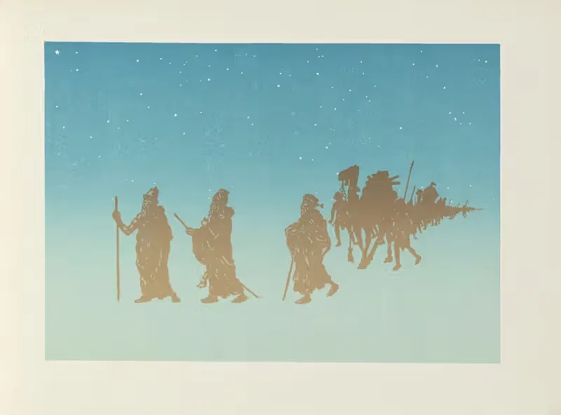 Les Rois Mages by Henri Rivière, 1890 — digital art print download