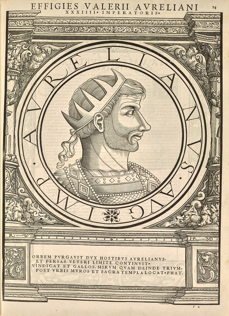 Аврелиан by Якопо Страда, 1559 — digital art print download