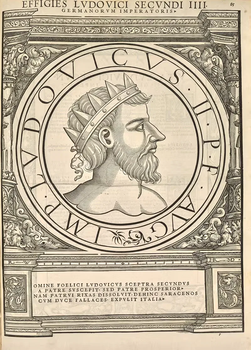Louis II of Italy — Jacopo Strada