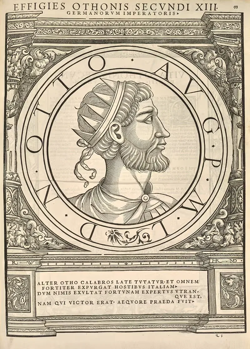 Отто II by Якопо Страда, 1559 — digital art print download