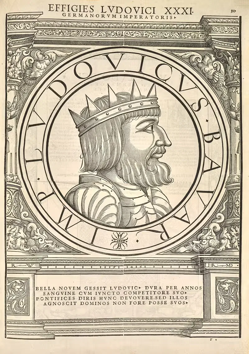 Людовик IV (Баварский) by Якопо Страда, 1559 — digital art print download