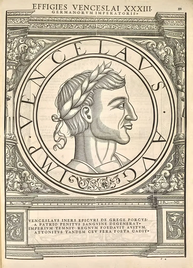 Вацлав IV by Якопо Страда, 1559 — digital art print download