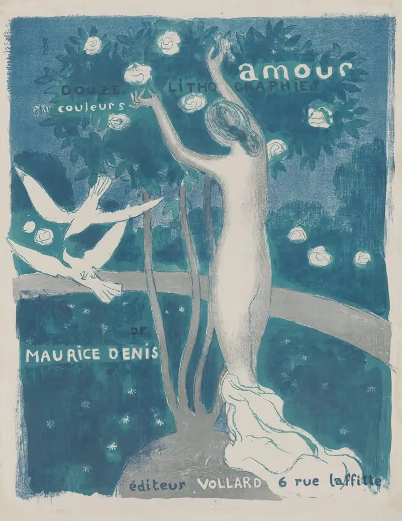 Любовь – обложка портфолио by Морис Дени, 1911 — digital art print download