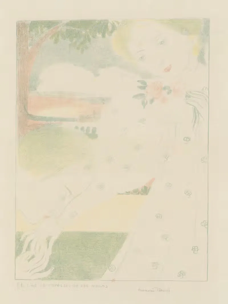 И это ласка его рук by Морис Дени, 1911 — digital art print download